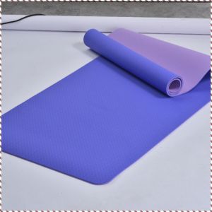 Silent Sweatproof Yoga Mat Sweatproof Multifunction Two Color Mute Yoga Mat Environmentally Friendly
