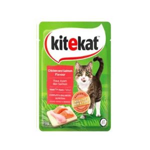 All Stages Adult Kitten 70g Kitekat Cat Wet Food Cats Snack Pouch