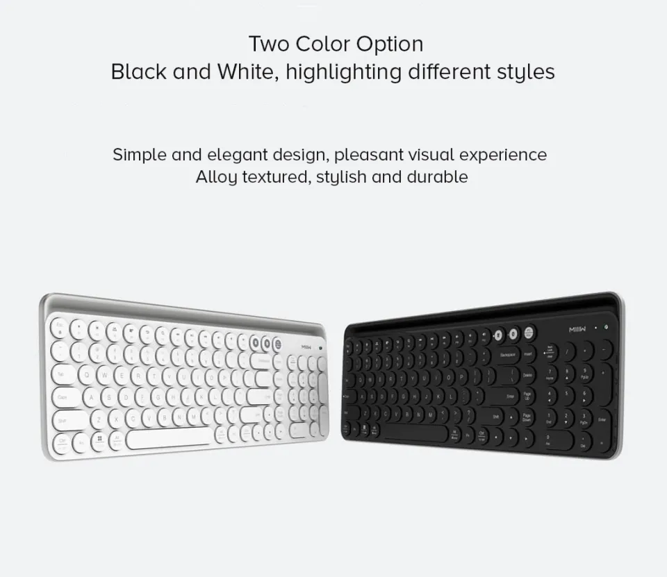 Xiaomi MIIIW Bluetooth Dual Mode Keyboard Dual Mode 102 Keys 2.4GHz Multi  System Compatible Xiaomi MI Wireless Portable Keyboard For Macbook Window  Android Windows Xiaomi Keyboard | Lazada Singapore