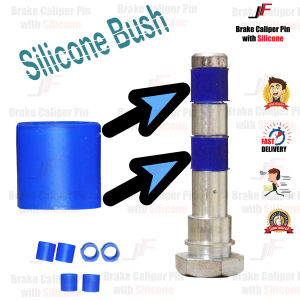 Disc Brake Caliper Pin Silicon Bush only Silicone Bush/Getah/Rubber)JF Silicone Bush For Caliper Brake Pin) sound absorber) (1pcs)