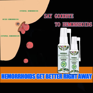 ♥BEST SELLING!【solve your Unspeakable secrets】herbal hemmorhoids spray anal Natural for Hemorrhoids hemmoroids Treatment Essence No Stimulation hemmroid remover hemoroid hemorroids