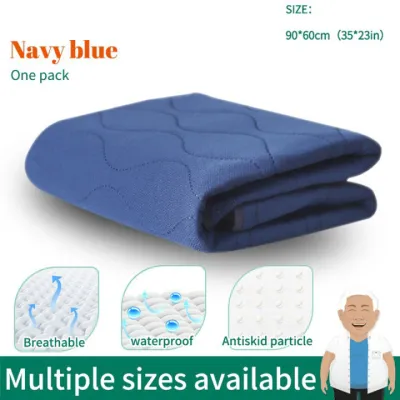 Vbell Adult waterproof bed pads for elderly incontinent pads for seniors bedwetting care mats