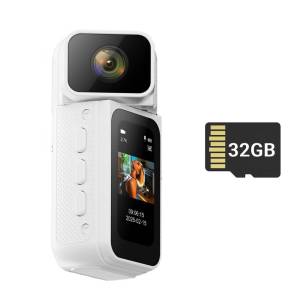 S80 Thumb Camera 2.7K HD180°Rotate WIFI Sport DV Cycling Recorder 1080P Pet WIFI Camera First Person View Sports Cycling Camera