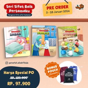 Family Boardbook Seri Sifat Baik Pertamaku Alkahfi Kids / Buku Anak Kekinian / Buku Edukasi Anak