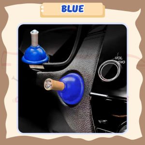 Car Decoration Toilet Plunger Design For Car One-Click Start Cute Car Decoration Protective Cover Decoration C
