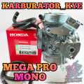 KARBURATOR HONDA KYE ASLI ORIGINAL KEIHIN ' MEGAPRO NEW ' MONOSHOCK ' MEGA PRO NEW MONO ' ASLI ORI KARBU. 