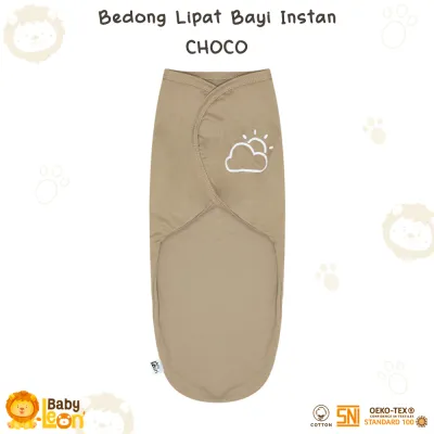 Bedong bayi instan bedong lipat BABY LEON BC-108 Bedong Bayi Instan Kain Bedongan Bayi Motif