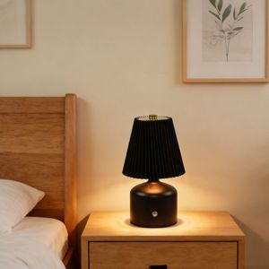 ZGNAY STUDIO 【Hàng local】Đèn LED Đèn ngủ đầu giường Có thể sạc lại Vải Đèn ngủ LED Ánh sáng tạo không khí Điều chỉnh độ sáng không cấp độ Đèn bàn Phòng ngủ