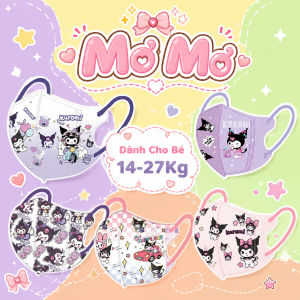 Khẩu trang in hình dễ thương cho Bé 14-27kg (Túi 10 cái) in hình Baby Three Cung Hoàng Đạo