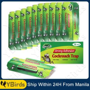 10 Pack Physical Capture Cockroach Killer Trap Effective Roach Killing Trap for Home Infestation Non-Toxic Safety to Child & Pet Easy-to-Use Cockroach Glue Traps for Anti-ipis
