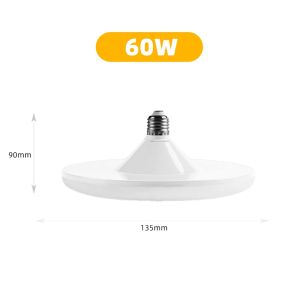 (Local Seller) Ultra Bright LED Bulb E27 Energy-saving Bulb 220V High Brightness Mosquito UFO LED Lamp 20W/30W/40W/60W/100W Lighting For Home Kitchen Room Cammuo
