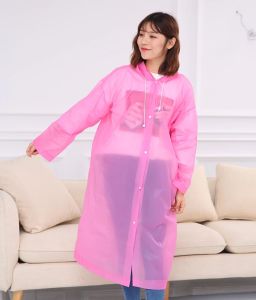 Jas Hujan Transparan Dewasa Jaket Motor Plastik Bening Korean Style A30