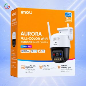 Camera Ngoài Trời IMOU Titan Pro 6M Siêu Nét 3K Có Màu Ban Đêm Chống Nước IP67 Bảo Hành Chính Hãng