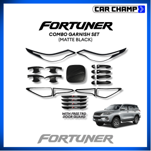 Toyota Fortuner 2016 to 2020 G / V / TRD Garnish Combo Set Cover Thailand Quality Car Accessories W/ FREE DOOR GUARD