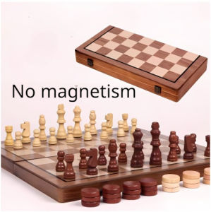 Chess Set Wooden Chess Wooden Magnetic Chess Plastic Magnetic Chess Plastic Magnetic Chess Children Elderly and Adults