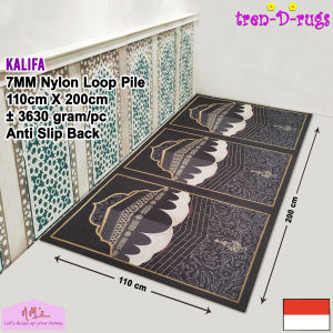 Tren-D-rugs Karpet sajadah jumbo motif turkey alas lantai masjid anti slip 110 cm x 200 cm - NMs