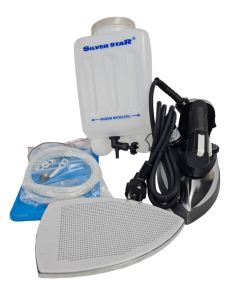 เตารีดไอน้ำ กระปุกน้ำเกลือ Silver star 94A(หน้าเล็ก) และ รุ่ย Silver star 94AL (หน้าใหญ่)สำหรับงานรีดผ้าจำนวนมาก