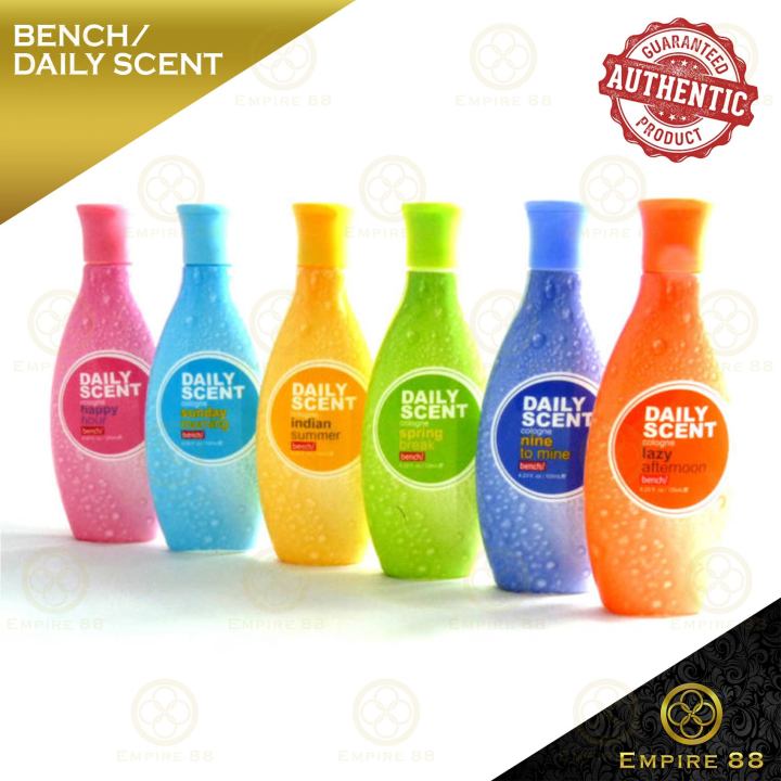 Bench Daily Scent Cologne 25ML/50ML/75ML/125ML All Variants Fruity