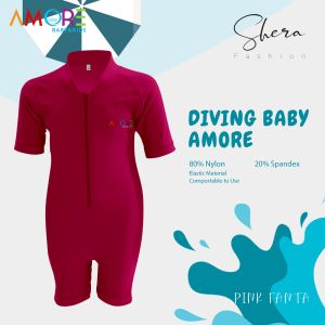 DBA-01 Diving Baby Amore | Baju Renang Bayi | Swiming Suit Baju Renang Diving Anak Bayi Baby | Shera Fashion Indonesia