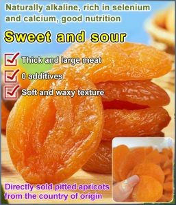 Standalone Package Sweet and Soft Healthy Dried Apricots No Core No Additive Full Refund If not Satisfied