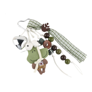 Adorable Bear or Frogs Hanging Ornament Charm Bear Key Rings Portable Key Accessory Great for Daily Use and Celebrations