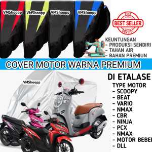 Cover Sarung Tutup Motor Matic Motorcylce Indoor Outdoor Waterproof Scoopy Beat Vario 125 150 160