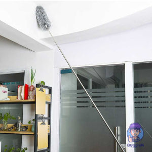 Chổi Quét Trần Gấp Gọn Thông Minh Có Cán Điều Chỉnh Độ Dài Chổi Quét Bụi Đa Năng Cán Rút Xoay 360 Độ OKSEP