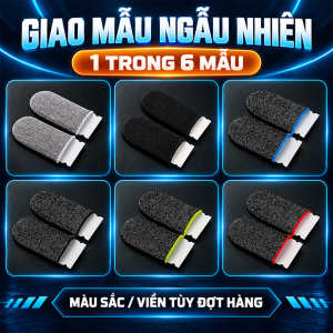 Bao Tay Chơi Game MK8 Sợi Đồng Cảm Ứng Nhạy Chống Mồ Hôi Vuốt Mượt Cho PUBG Free Fire Liên Quân – Bộ 2 Chiếc