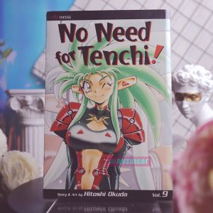 No Need For Tenchi! 9 (Hitoshi Okuda) English Manga - preloved/komik/comic/used/secondhand/viz media/tokyopop
