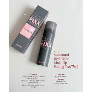 Xịt giữ makeup So Natural Setting Fixx