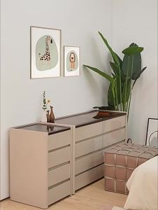 Inligent Bucket Drawer Home Storage Living Room Multi story Jewelry Cabinet