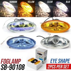 2pcs/set Sub Zero Car Foglamp 12V Oblong Eye-shape Fog light SZ-90108