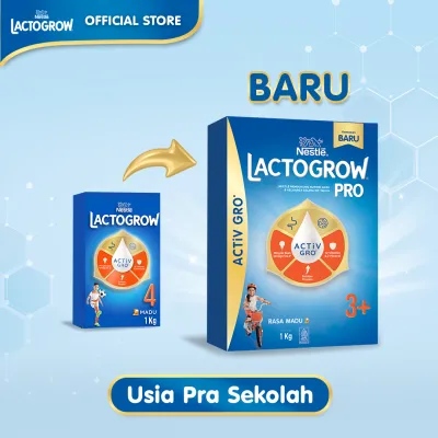 Lactogrow PRO 3+ Honey 1kg x4