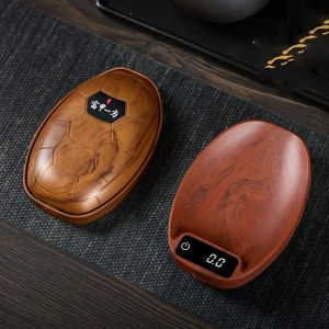 Tortoise Shell Pattern Electronic Tea Scale Long-lasting Battery Life 0.1 Gram Accuracy Coffee Scale Plastic Touchscreen2026