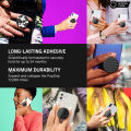 PopSockets Black PopGrip | ที่จับโทรศัพท์พรีเมี่ยม | ที่วางโทรศัพท์ที่ดีที่สุดและเหมือนกับที่ยึดแหวนโทรศัพท์ | รองรับการวางโทรศัพท์ตั้งโต๊ะและการติดตั้งโทรศัพท์ในรถยนต์ | ที่ยึดโทรศัพท์มือถือที่วางโทรศัพท์และที่จับโทรศัพท์เซลล์สำหรับทุกยี่ห้อ. 