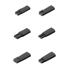 6PCS Trọng lượng nhẹ Loại-C Adapter cho cắt tóc râu xén Cạo Râu quà tặng cho công nghệ-hiểu biết bạn bè và gia đình