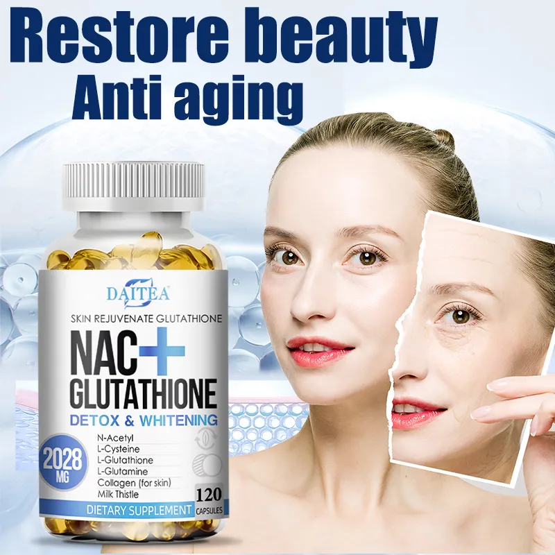 Daitea NAC Supplement Glutathione 2028 mg Supports skin