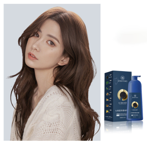 Hair Dye Shampoo For Women Plant-Based Caviar Protein Deep Nourishment Gentle Hair Care Conceal Gray Hair Color Change Hair Dye Cream Hair Dye Paste