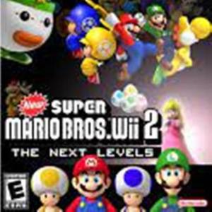 Nintendo WII DVD Game Super Mario Bros Wii 2 - PPNE01  (Untuk MOD/Jailbreak Konsol sahaja)