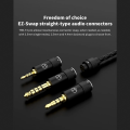TRN T2 PRO 16 Core Silver Plated Copper Upgrade Cable For IEM Earphone Modular Kabel Sweppable. 