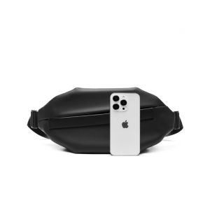 EURCOOL 6616 Chest Bag Simple Full Black Tas Selempang Multifungsi