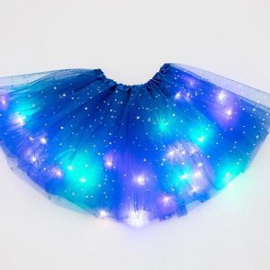 【Tap-Yee】LED SKIRT กระโปรงมีไฟ เด็ก ผู้ใหญ่ กระโปรงสั้น กระโปรงไฟ TUTU กระโปรงเต้น