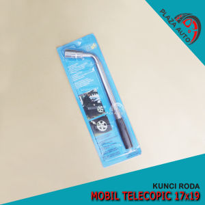 Kunci Roda Mobil 17x19 mm Model Telescopic Bisa Panjang Pendek Warna Chrome