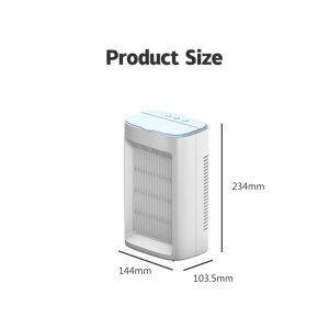 พัดลมไอเย็น พัดลมแอร์เย็นๆ พัดลมพกพา แอร์เย็น มินิ Air Cooler เครื่องปรับอากาศขนาดเล็ก  แอร์เคลื่อนที่ เครื่องทำความชื้นขนาดเล็ก ปรับได้สามระดับ