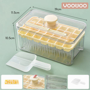 Cetakan ice 28 Grid dan 56 Grid Cetakan ice tekan Ice cube maker dengan press handle