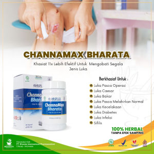 Obat Segala Jenis LukaLuka DiabetesLuka Bekas Operasi Cesar CHANNAMAX BHARATA 100% ORIGINAL