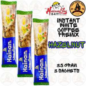 Mr Hainan Lao Coffee Hazelnut White Coffee Instant Drink 35 Gram x 15 Sticks