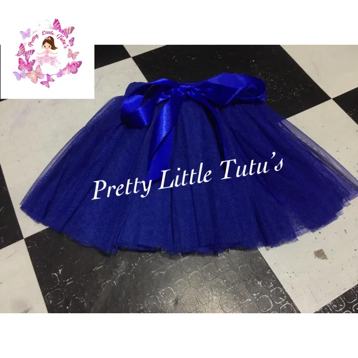 PRETTY Royal Blue Tutu Skirt Soft Tulle Fabric for Kids Babies Lazada PH