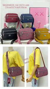 PROMO DISKON!!! TAS WANITA SIGHMON 9572 KANVAS IMPORT TERBARU & TERLARIS!!! DISKON/TAS IMPORT!!
