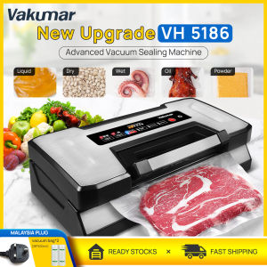 Vakumar VH5186Vacuum liquid Vacuum Sealer Machine Food vacuum machine Packaging Sealing Machine 90Kpa sealing machine kitchen commercial household food vacuum sealing machine